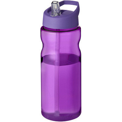 H2O Base Sportflasche mit Ausgussdeckel, 650 ml, lila