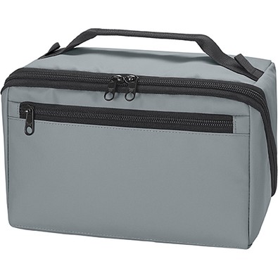 HALFAR® Reißverschluss-Tasche BOX, mittelgrau