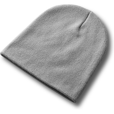 HAWK. Unisex-Mütze aus recyceltem Polyester (100% rPET), Hellgrau