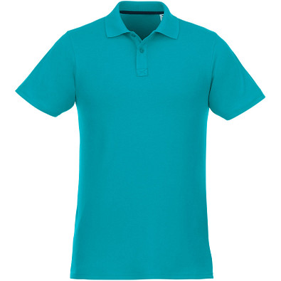 ELEVATE Herren Poloshirt Helios, aquablau, L
