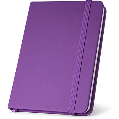 HEMINGWAY. A5 PU-Notizblock mit unlinierten Blättern, Violett