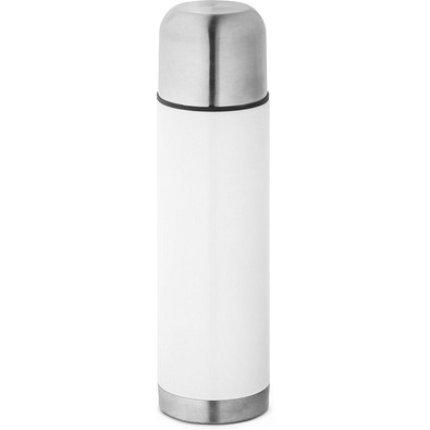 HENDERSON. Edelstahl Thermoskanne -Sublimations 500 ml, Weiß