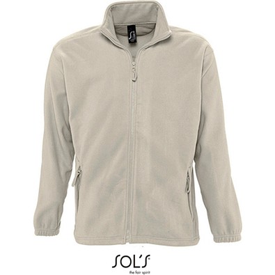 Herren Fleecejacke North, XS, Rope
