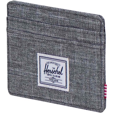 Herschel Charlie Kartenhalter aus recyceltem RFID, heather grau