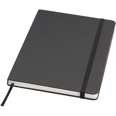 Holm A5 Notizbuch aus Steinpapier, liniert, schwarz