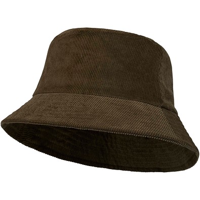 Howson Sonnenhut aus recyceltem Cord, waldgrün