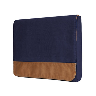 HALFAR Notebook-Hülle Life, marine/braun