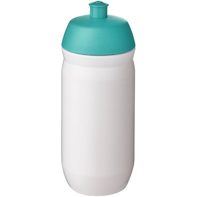 HydroFlex™ 500 ml Squeezy Sportflasche, aquablau/weiß