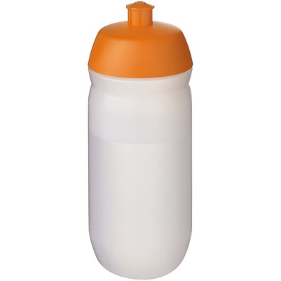 HydroFlex™ Clear 500 ml Squeezy Sportflasche, orange