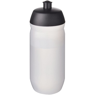 HydroFlex™ Clear 500 ml Squeezy Sportflasche, schwarz