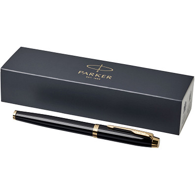 PARKER Füllfederhalter IM, schwarz,gold