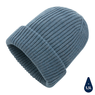 Impact AWARE™ Polylana® doppelt gestrickte Mütze, blau
