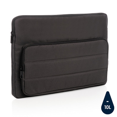 XD XCLUSIVE Laptophülle Impact Aware RPET 15,6 Zoll, schwarz