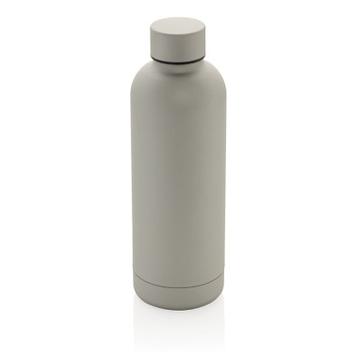 XD COLLECTION doppelwandige Vakuum-Flasche Impact Stainless Steel, 500 ml, silber