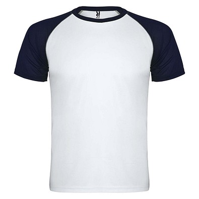 Indianapolis Sport T-Shirt für Kinder, weiß / Navy Blue, 12