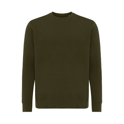 Iqoniq Etosha Lightweight Sweater aus recycelter Baumwolle, khaki, XXXL