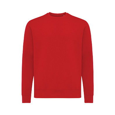 Iqoniq Etosha Lightweight Sweater aus recycelter Baumwolle, rot, XXL