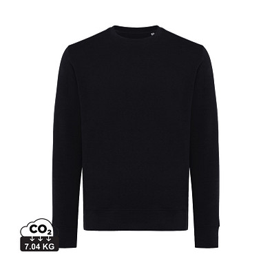 Iqoniq Etosha Lightweight Sweater aus recycelter Baumwolle, schwarz, L