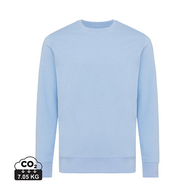 Iqoniq Etosha Lightweight Sweater aus recycelter Baumwolle, sky blue, L
