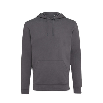 Iqoniq Jasper Hoodie aus recycelter Baumwolle, anthrazit, XL