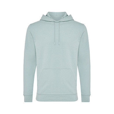 Iqoniq Jasper Hoodie aus recycelter Baumwolle, Iceberg green, XS