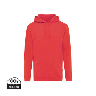 Iqoniq Jasper Hoodie, sattes rot, S