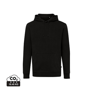 Iqoniq Jasper Hoodie aus recycelter Baumwolle, schwarz, XXL