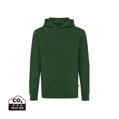 Iqoniq Jasper Hoodie aus recycelter Baumwolle, waldgrün, M