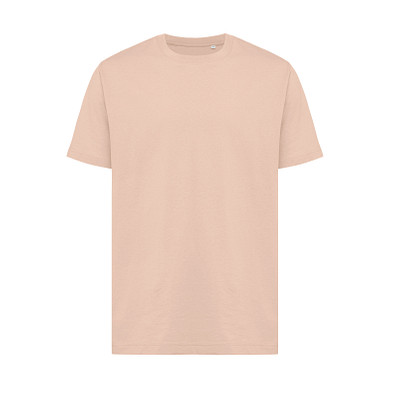 Iqoniq Kakadu relaxed T-Shirt aus recycelter Baumwolle, peach nectar, M