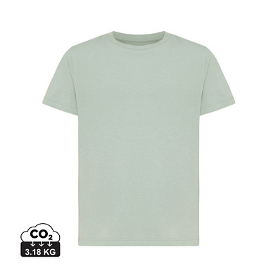 Iqoniq Koli Kids T-Shirt aus recycelter Baumwolle, Iceberg green, 5-6 y