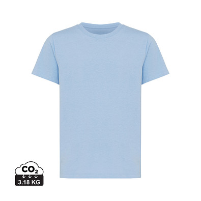 Iqoniq Koli Kids T-Shirt aus recycelter Baumwolle, sky blue, 11-12 y