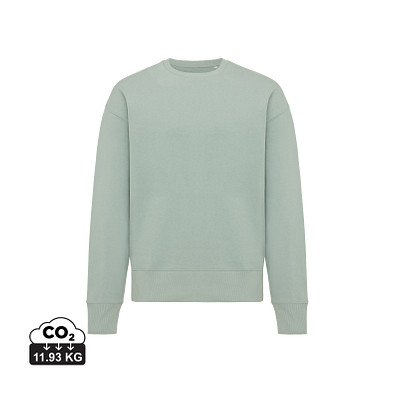 Iqoniq Kruger Relax-Rundhals-Sweater, Iceberg green, XS