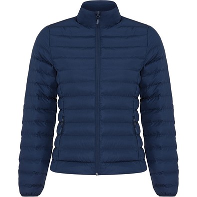 IQONIQ Maiko Damen Steppjacke aus recyceltem Polyester, navy blau, S