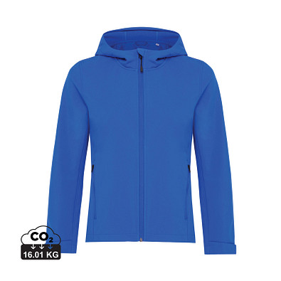 Iqoniq Makalu Damen Softshelljacke aus recyceltem Polyester, Königsblau, XXL
