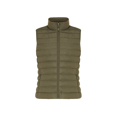 Iqoniq Meru Damen Bodywarmer aus recyceltem Polyester, khaki, XS