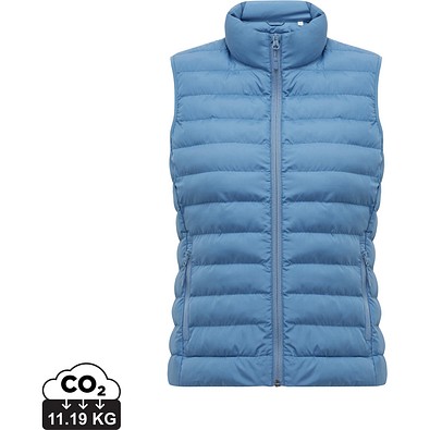 IQONIQ Meru Damen Bodywarmer aus recyceltem Polyester, moon blue, XL