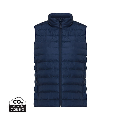 Iqoniq Meru Damen Bodywarmer aus recyceltem Polyester, navy blau, XXS