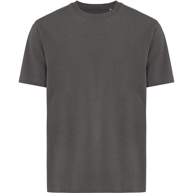IQONIQ Nikko Heavyweight T-Shirt aus recycelter Baumwolle, anthrazit, M