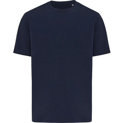 IQONIQ Nikko Heavyweight T-Shirt aus recycelter Baumwolle, navy blau, 4XL