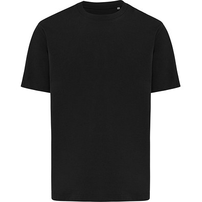 IQONIQ Nikko Heavyweight T-Shirt aus recycelter Baumwolle, schwarz, M
