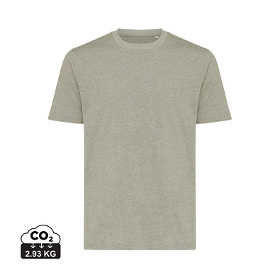 Iqoniq Sierra Lightweight T-Shirt aus recycelter Baumwolle, ungefärbte helles Grün, XXXL
