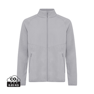 Iqoniq Talung Mikrofleece Jacke aus recyceltem Polyester, storm grey, M
