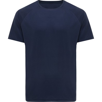 IQONIQ Tikal Sport Quick-Dry T-Shirt aus rec. Polyester, navy blau, XXL