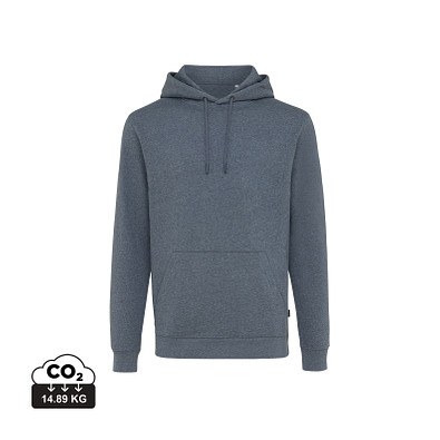 Iqoniq Torres ungefärbter Hoodie aus recycelter Baumwolle, ungefärbtes navy blau, XXS