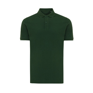 Iqoniq Yosemite PiquÃ©-Poloshirt aus recycelter Baumwolle, forest green, XXL