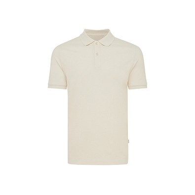 Iqoniq Yosemite Piqué-Poloshirt aus recycelter Baumwolle, natural raw, M