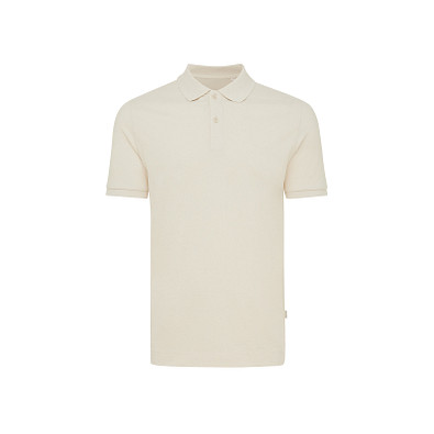 Iqoniq Yosemite Piqué-Poloshirt aus recycelter Baumwolle, natural raw, XXL