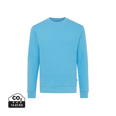 Iqoniq Zion Rundhals-Sweater, ruhiges blau, XS