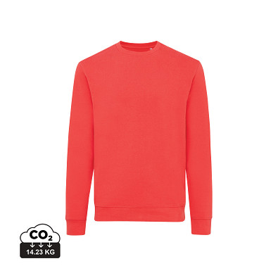 Iqoniq Zion Rundhals-Sweater, sattes rot, S