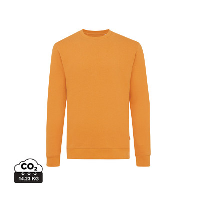 Iqoniq Zion Rundhals-Sweater, sonnenuhr orange, XS